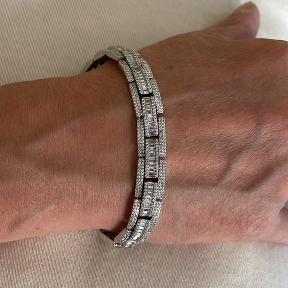 Sterling silver bracelet for men - Picture 4 of 9